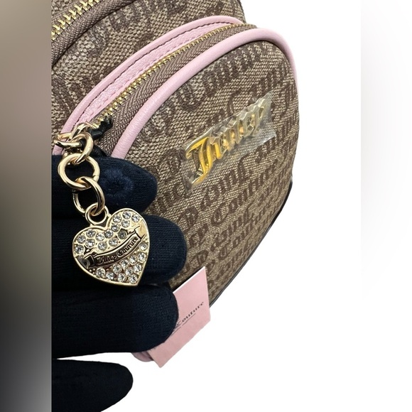 Juicy Couture Chestnut Chino Raising Star Sling Backpack - Picture 9 of 11